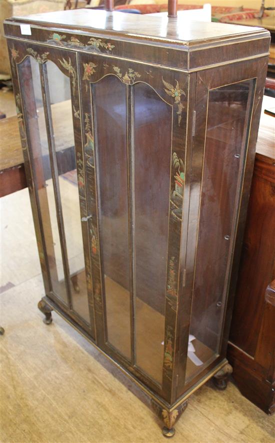 Japanese glazed lacquer cabinet